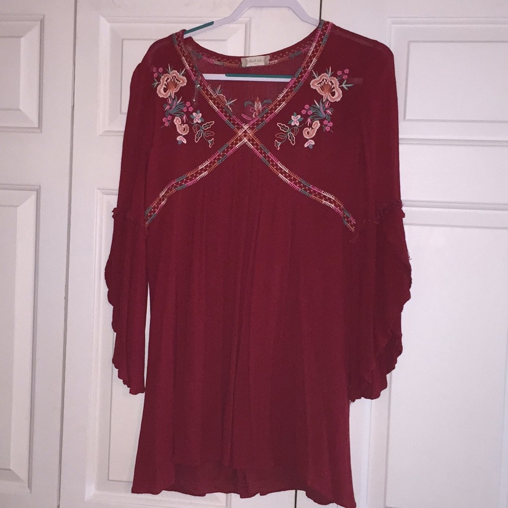 Red Altar’d State cocktail dress
